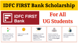 IDFC FIRST Bank Scholarship