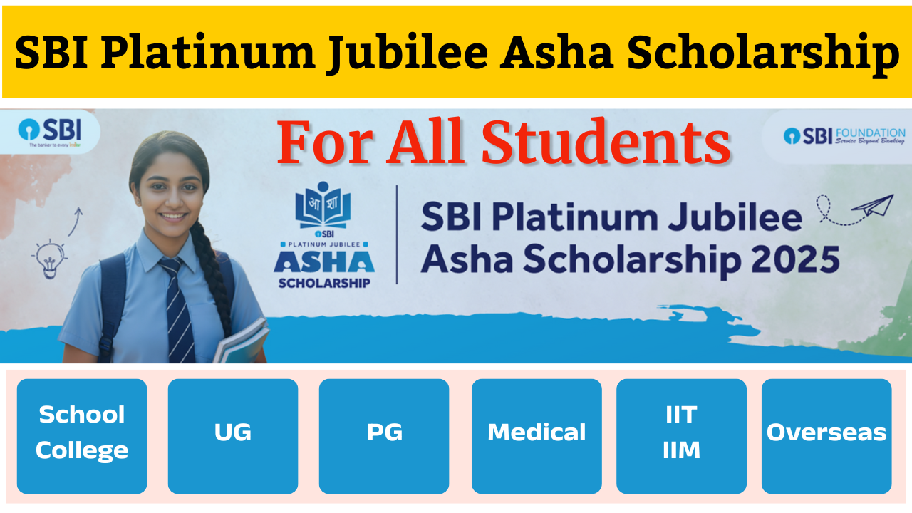 SBI Platinum Jubilee Asha Scholarship
